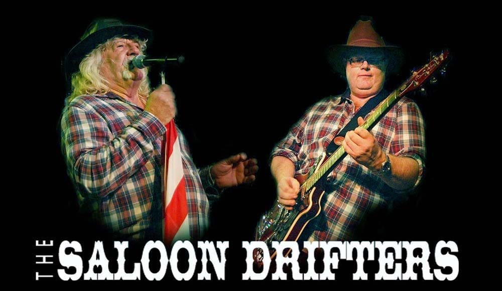Saloon Drifters – John Hewitt (left) and Neil Woodward.