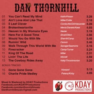 Dan Thornhill – No Rest For The Wicked