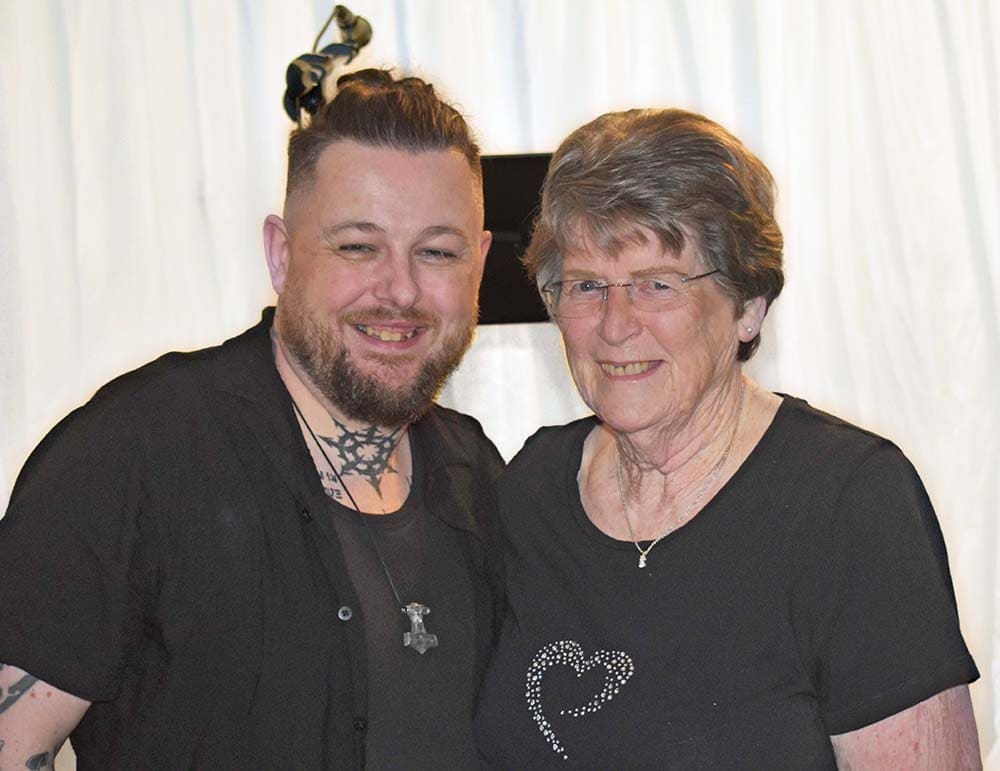 Artist-images - Trey Jackson with Gill Garwood