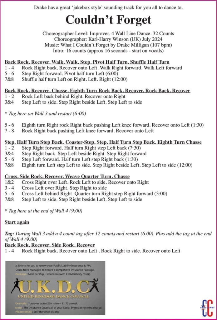 August-2024 - Couldnt Forget