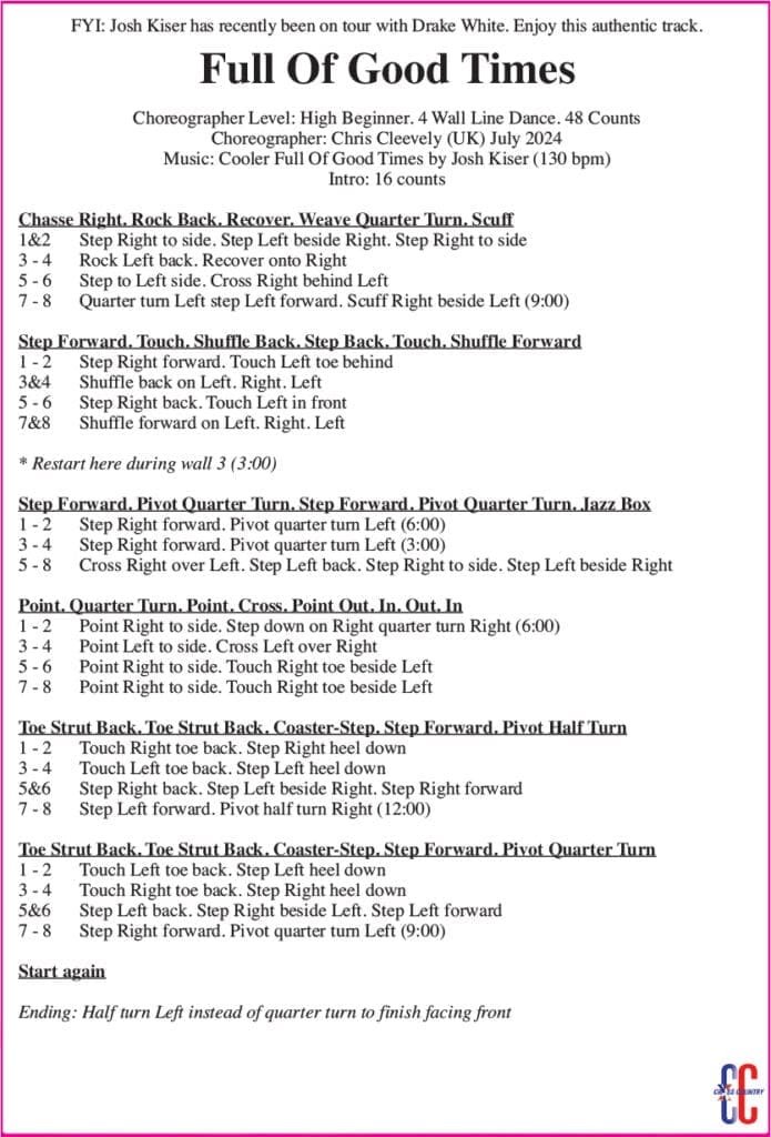 August-2024 - Full Of Good Times